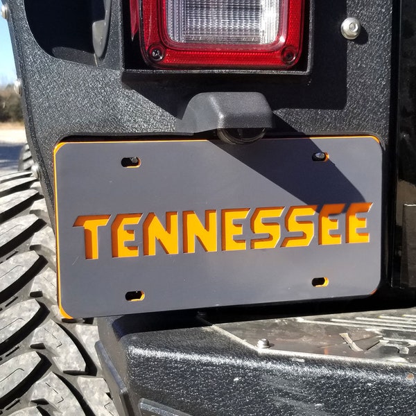 Tennessee License Plate