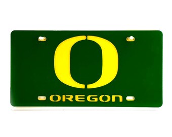 Plaque d'immatriculation des canards de l'Oregon