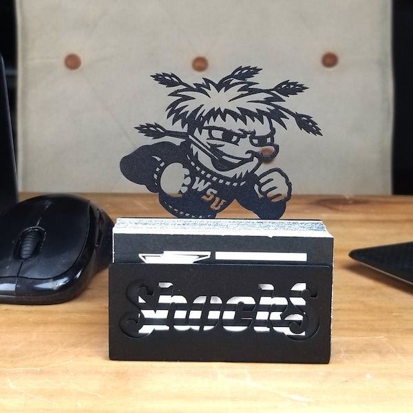 Wichita State Shocker Business Card Holder