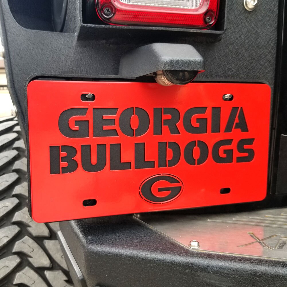 Bulldogs License Plates Etsy