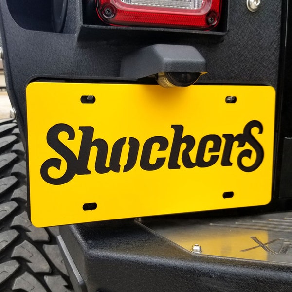 Wichita State Shockers License Plate