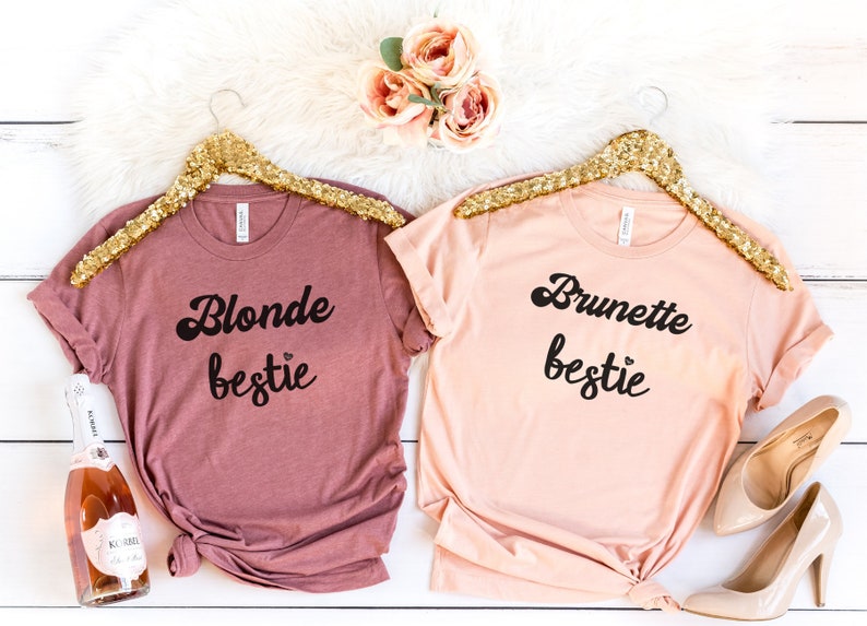 Best Friend Shirts, Blonde Bestie, Bestie, Gift for Best