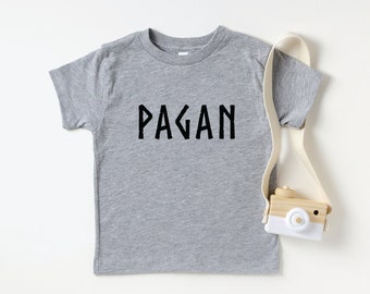 Pagan Toddler Tee | Future Viking Kids T-Shirt | Norse Mythology Children's Shirt | Nordic Style Clothing for Boys or Girls