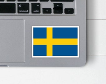 Two Pack Swedish Shocker Sticker Die Cut Decal Self Adhesive Vinyl Sweden Se Made In - Foto 2