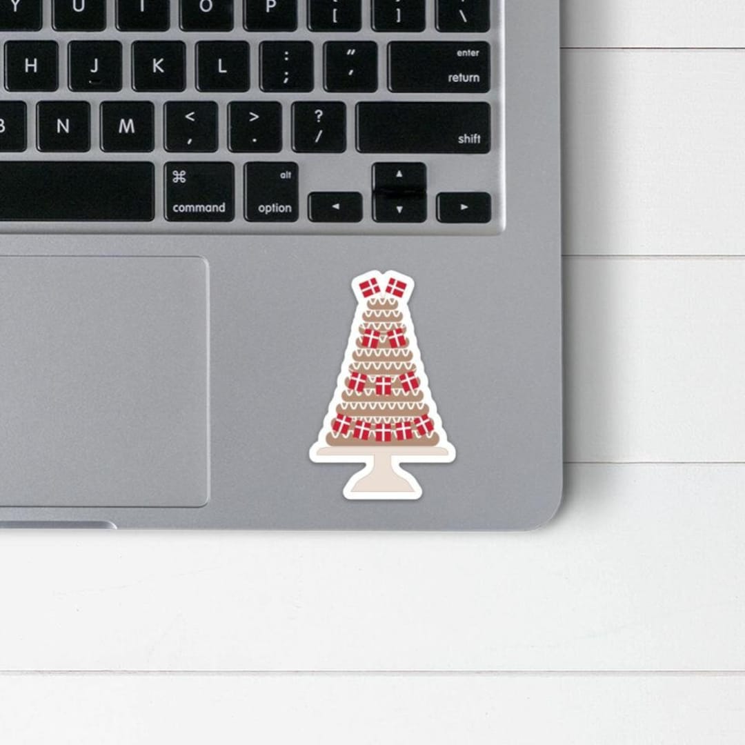 Denmark Meme Sticker Danish Flag Kransekage Sticker | Flag of Denmark Traditional Cake Decal ...