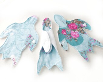 heavy flow period cloth pads personal care blood mama cloth fish Halloween pad menstruation alternative Turtle Reusable cloth pads