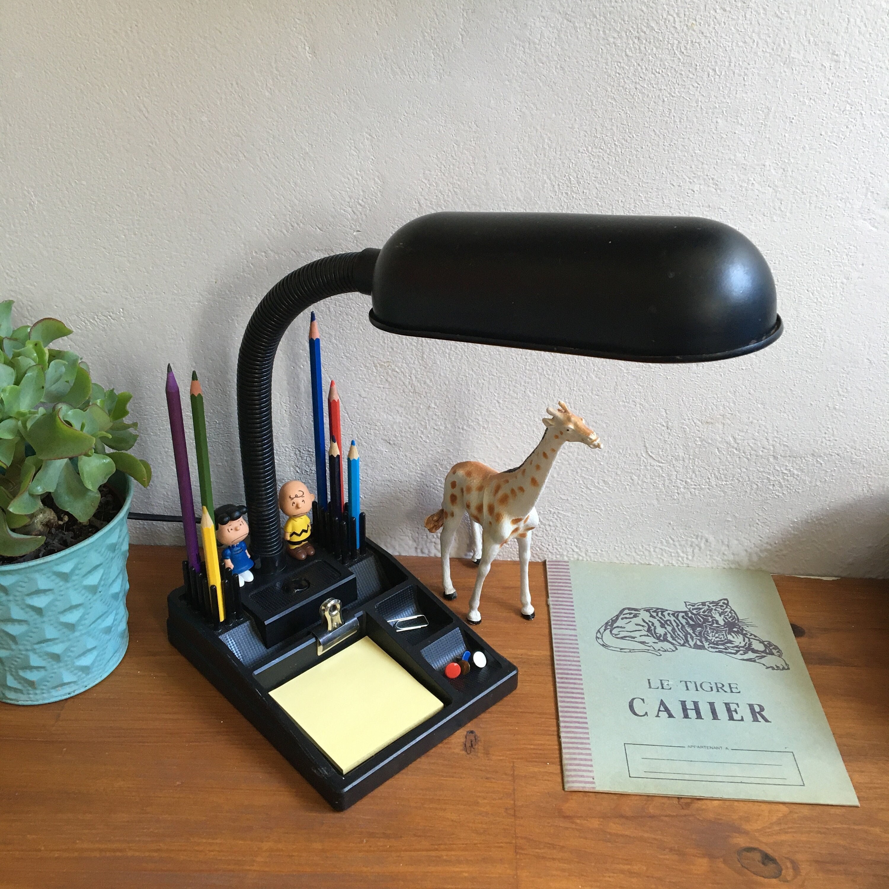 Lampe de Bureau Vintage Des Années 80