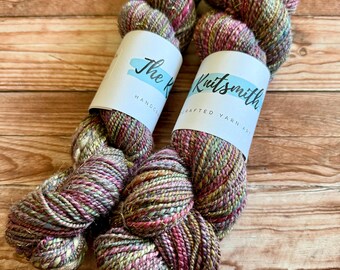 Nebula, Hand Spun Yarn, Non Superwash BFL, DK Weight