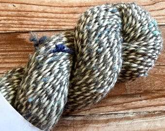 Heathered, Hand Spun Yarn, NSW Merino Alpaca, DK Weight