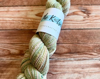 Spring Peony, Hand Spun Yarn, NSW Superwash Polwarth, DK Weight