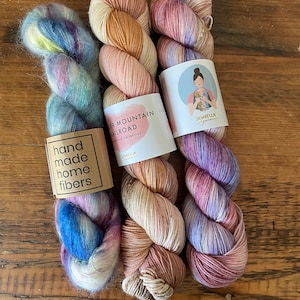 DESTASH! Sewrella Yarn in Classic Sock and Suri Lace
