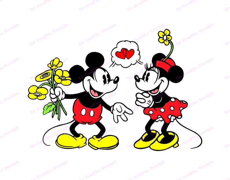 Mickey and Friends SVG 15 Svg Dxf Cricut Silhouette Cut | Etsy