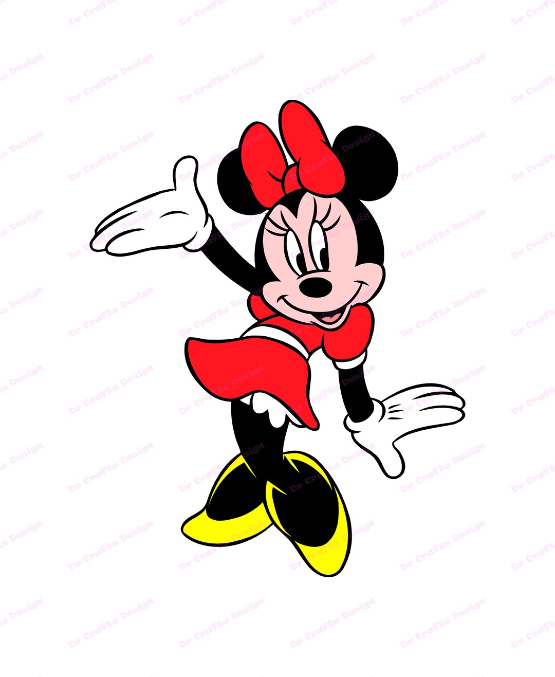 Minnie Mouse SVG 18 Svg Dxf Cricut Silhouette Cut File - Etsy