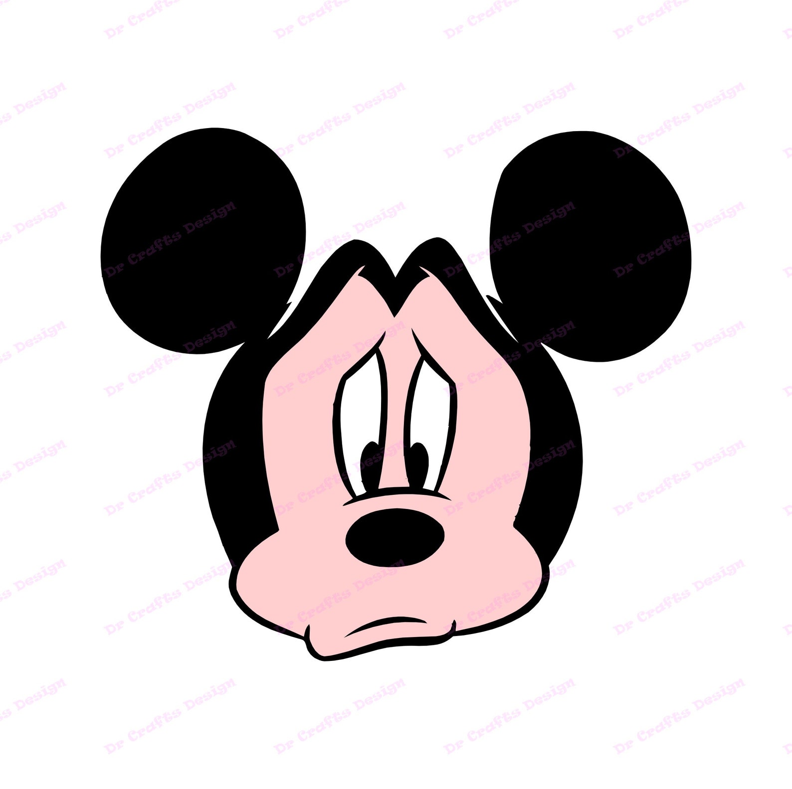 Mickey Mouse SVG 28 Svg Dxf Cricut Silhouette Cut File - Etsy