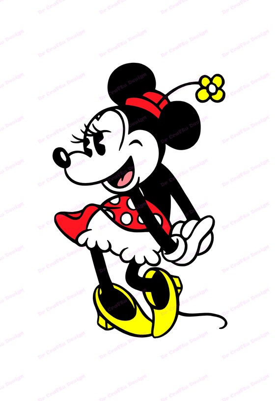 Instant Download dxf Minnie Mouse SVG 22 Cricut Silhouette Cut File svg ...