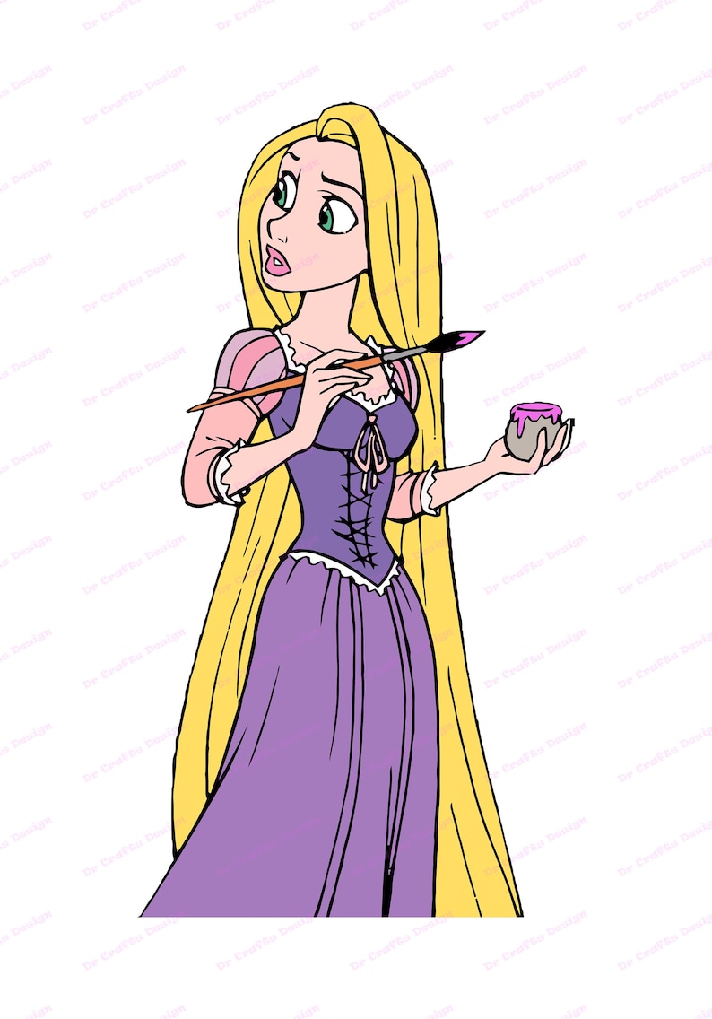 Free Free 186 Disney Rapunzel Svg SVG PNG EPS DXF File