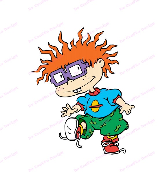 Download Chuckie Finster Rugrats Svg 2 Svg Dxf Cricut Silhouette Etsy