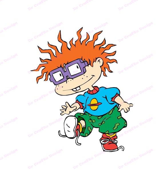 Download Chuckie Finster Rugrats Svg 2 Svg Dxf Cricut Silhouette Etsy