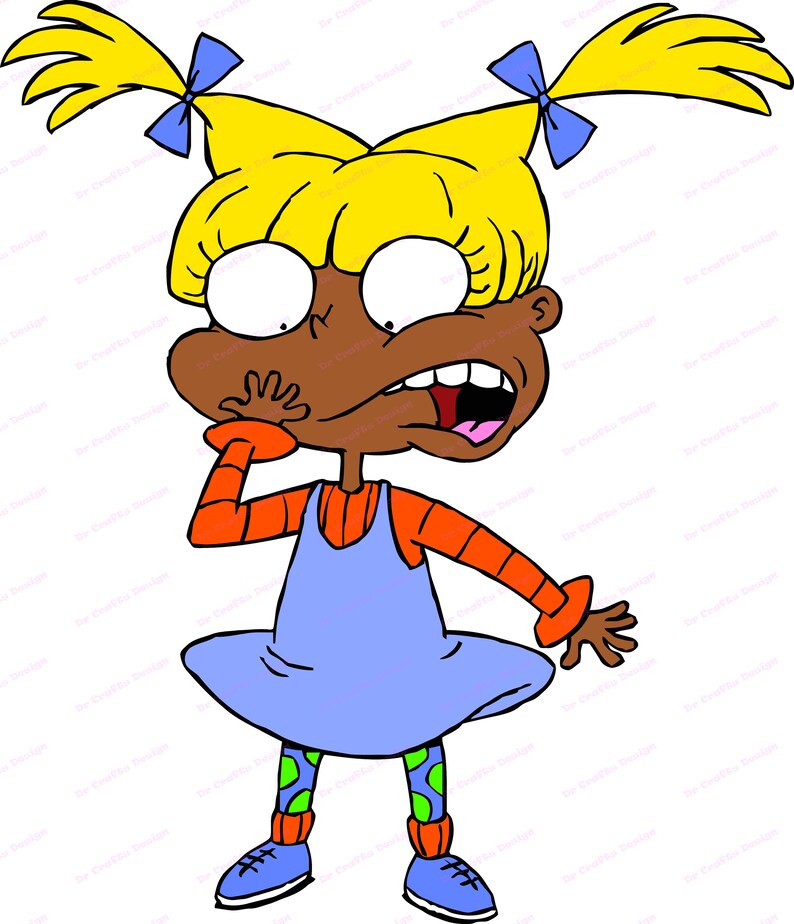 Download Angelica Pickles African American Rugrats SVG 8 svg dxf | Etsy