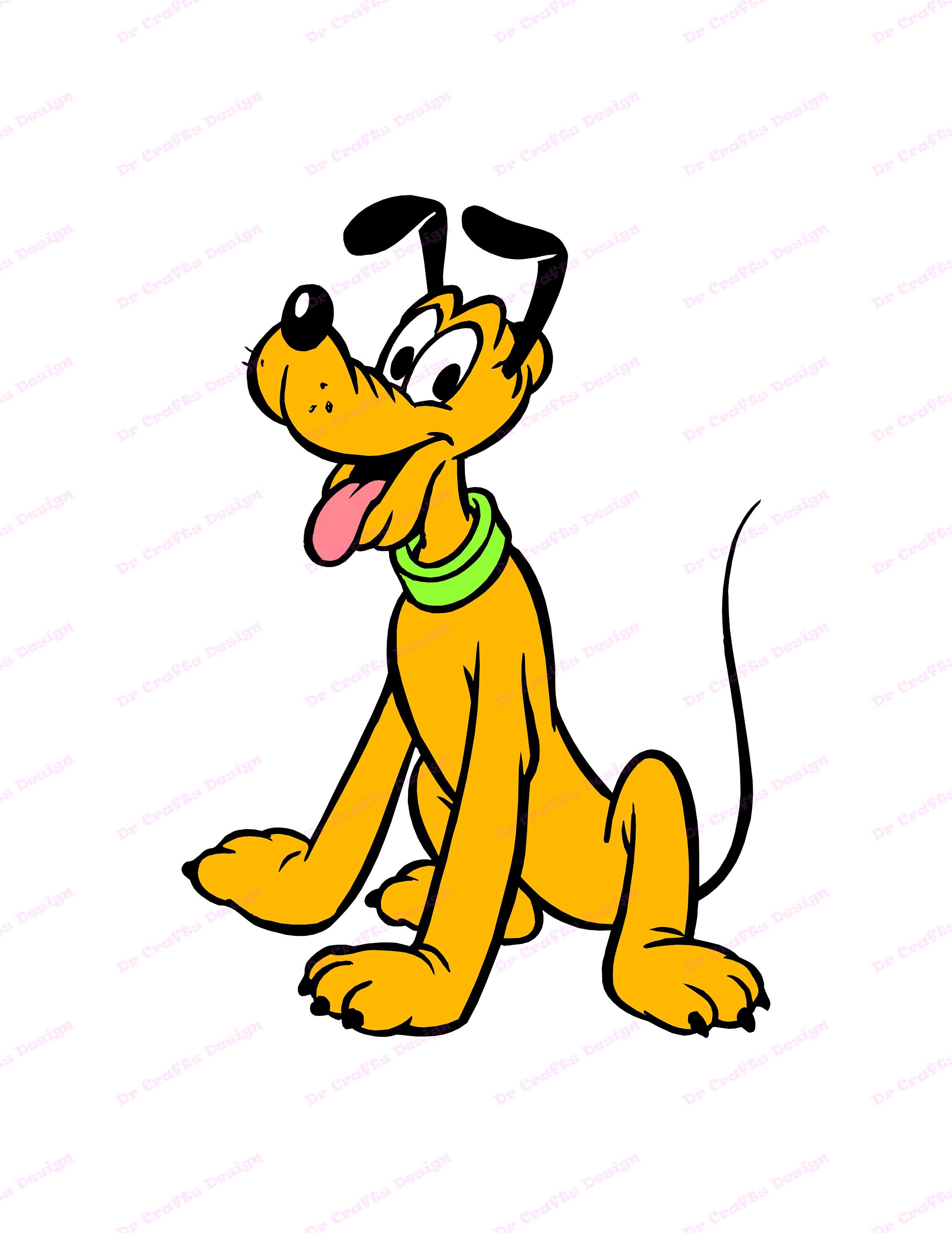 Download Pluto SVG 5 svg dxf Cricut Silhouette Cut File Instant | Etsy