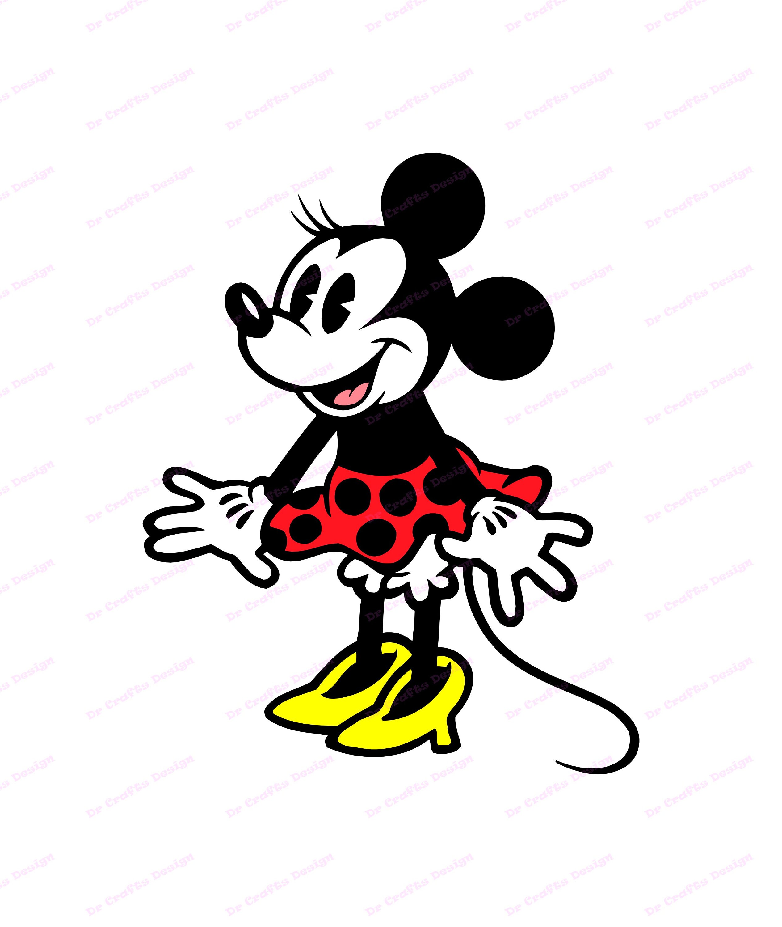 Download Minnie Mouse Svg 15 Svg Dxf Cricut Silhouette Cut File Etsy