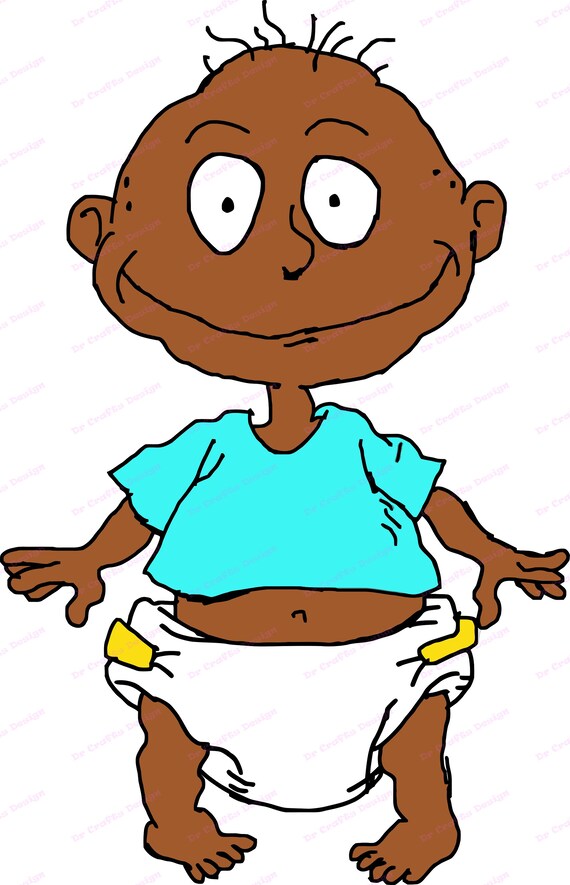 Download Tommy Pickles African American Rugrats SVG 2 svg dxf | Etsy