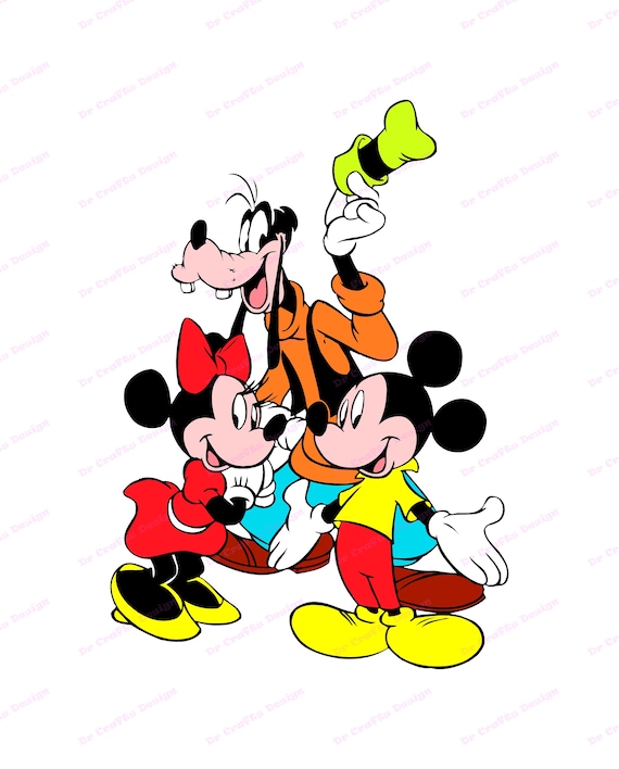 Free Free 176 Svg Mickey And Friends Silhouette SVG PNG EPS DXF File