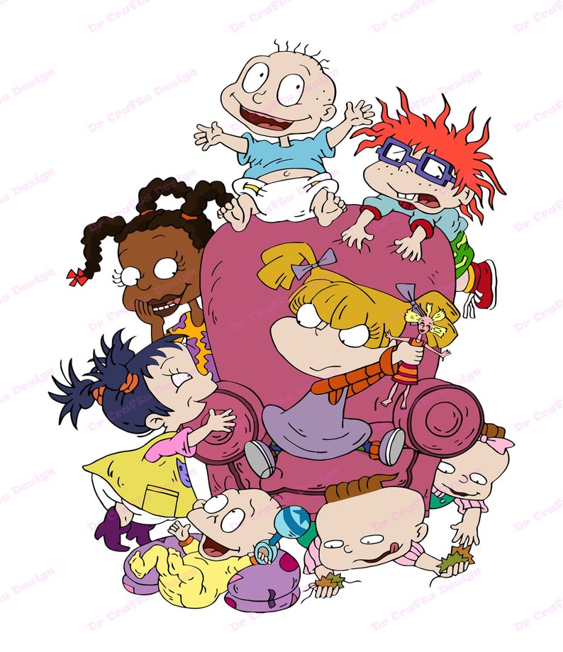 Download Rugrats Family SVG svg dxf Cricut Silhouette Cut File | Etsy