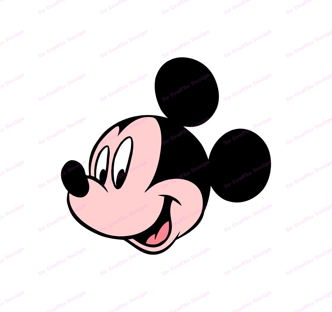 Mickey Mouse SVG 34, Svg, Dxf, Cricut, Silhouette Cut File, Instant