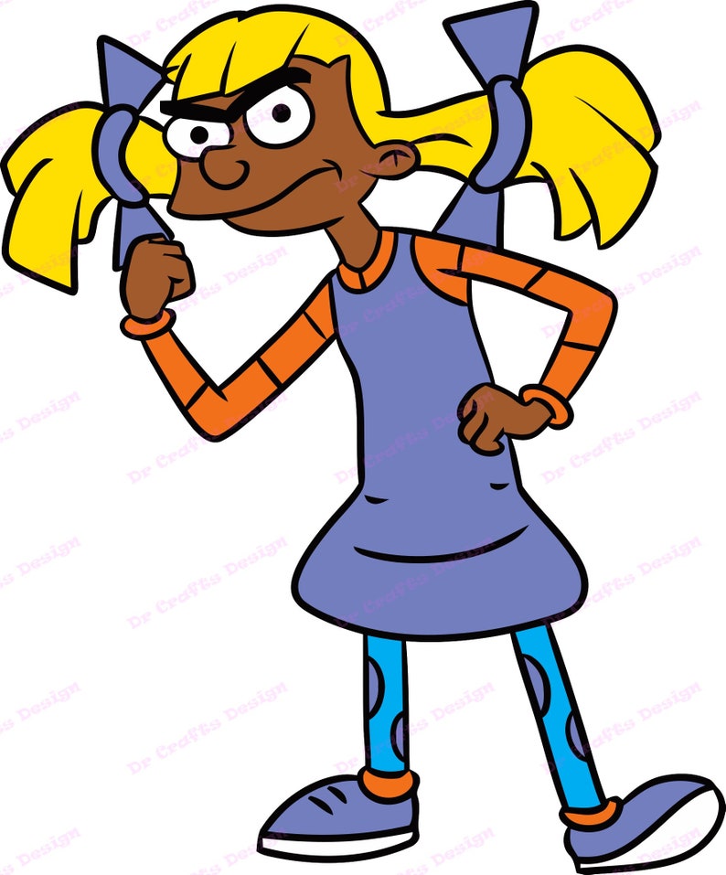 Download Angelica Pickles African American Rugrats SVG 9 svg dxf | Etsy