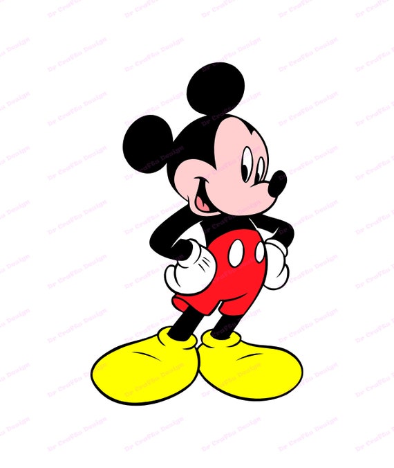 Download Mickey Mouse SVG 22 svg dxf Cricut Silhouette Cut File | Etsy