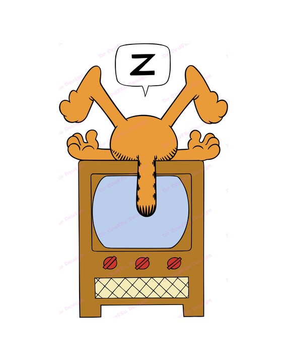 Download Garfield SVG 10 svg dxf Cricut Silhouette Cut File | Etsy