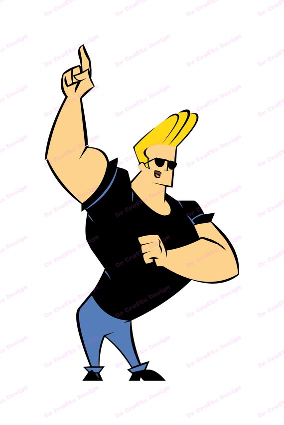 Johnny Bravo SVG 18, Svg, Dxf, Cricut, Silhouette Cut File, Instant  Download -  Denmark