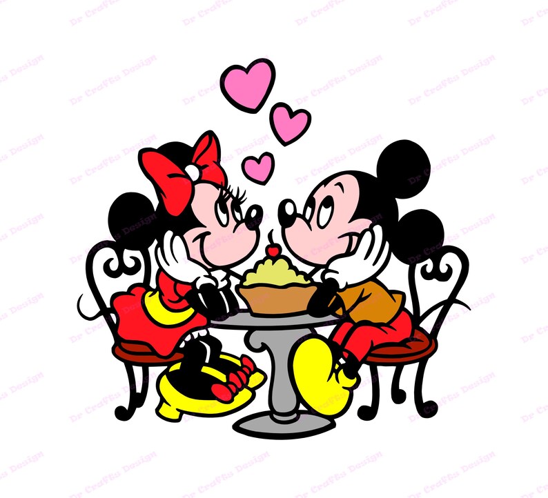 Mickey and Friends SVG 17 Svg Dxf Cricut Silhouette Cut - Etsy