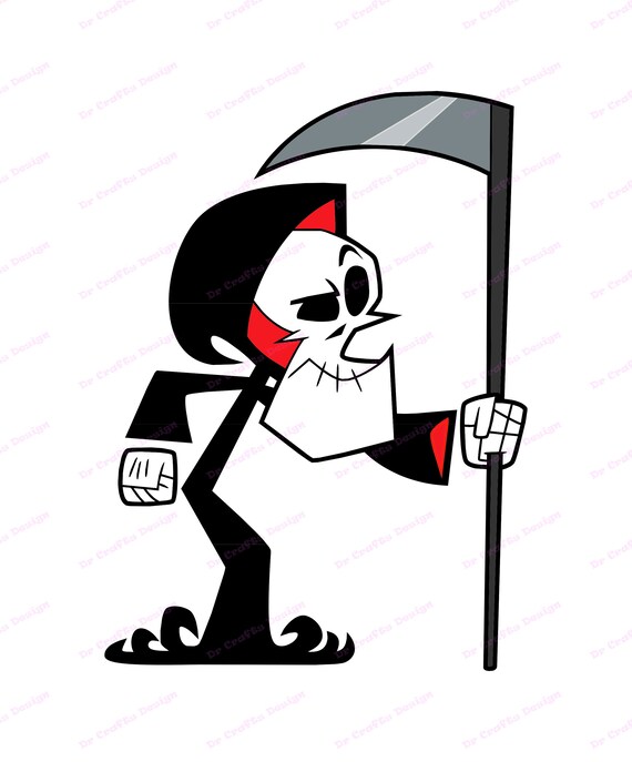 Grim adventures of Billy and Mandy SVG 18 svg Instant Download Silhouette Cut File dxf Cricut