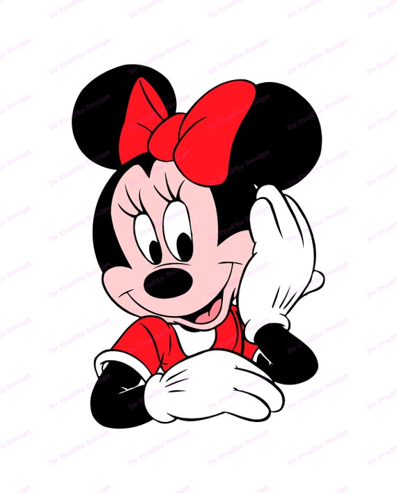 Download Minnie Mouse SVG 23 svg dxf Cricut Silhouette Cut File | Etsy