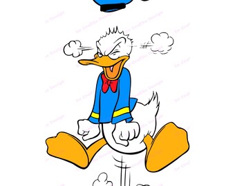 Donald Duck Hat - Etsy