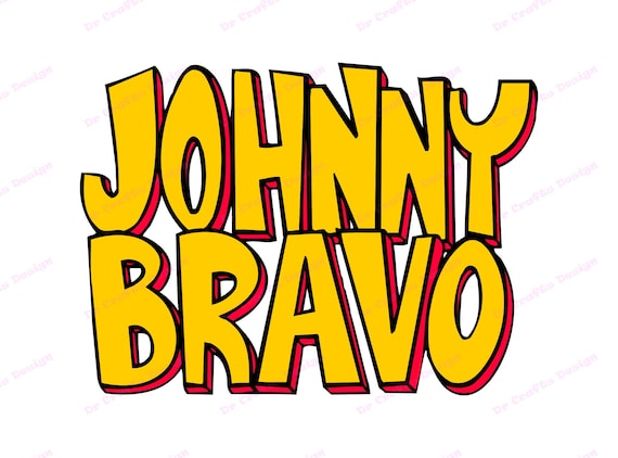 Download Johnny Bravo SVG 4 svg dxf Cricut Silhouette Cut File | Etsy