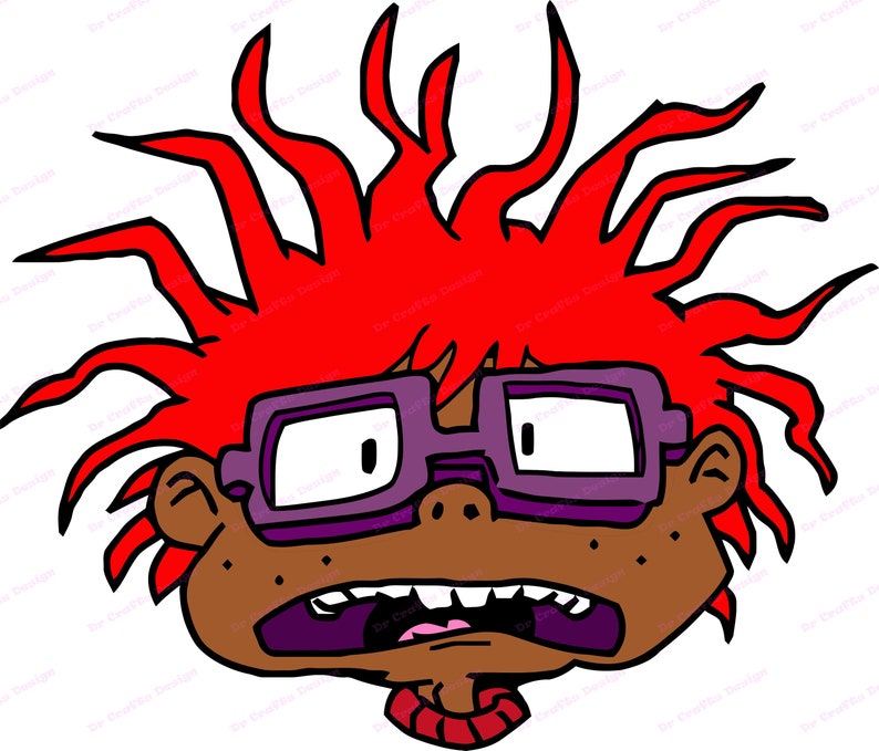 Download Head Chuckie Finster African American Rugrats SVG 3 svg ...