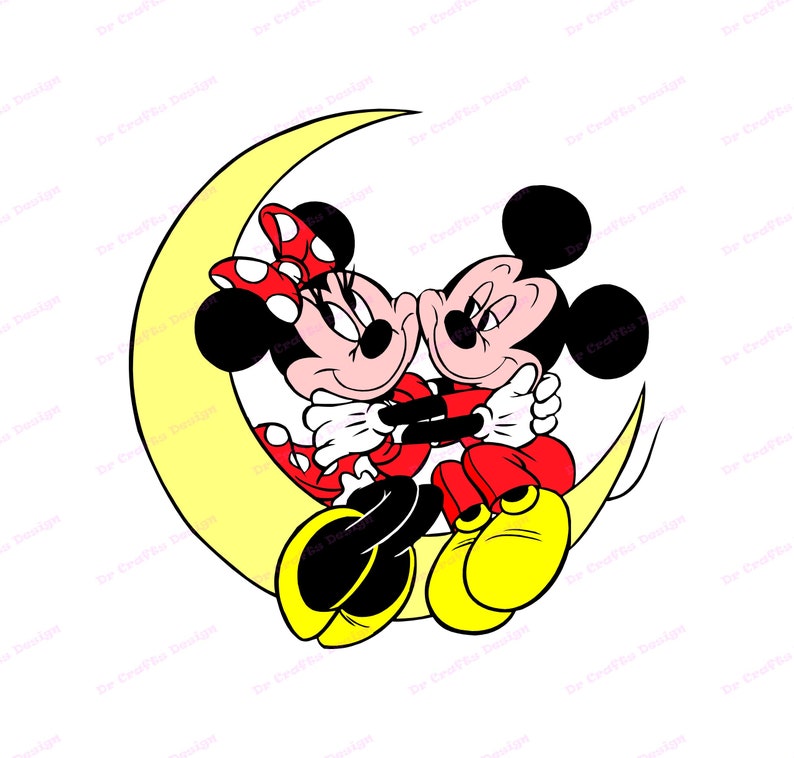 Mickey and Friends SVG 5 Svg Dxf Cricut Silhouette Cut - Etsy