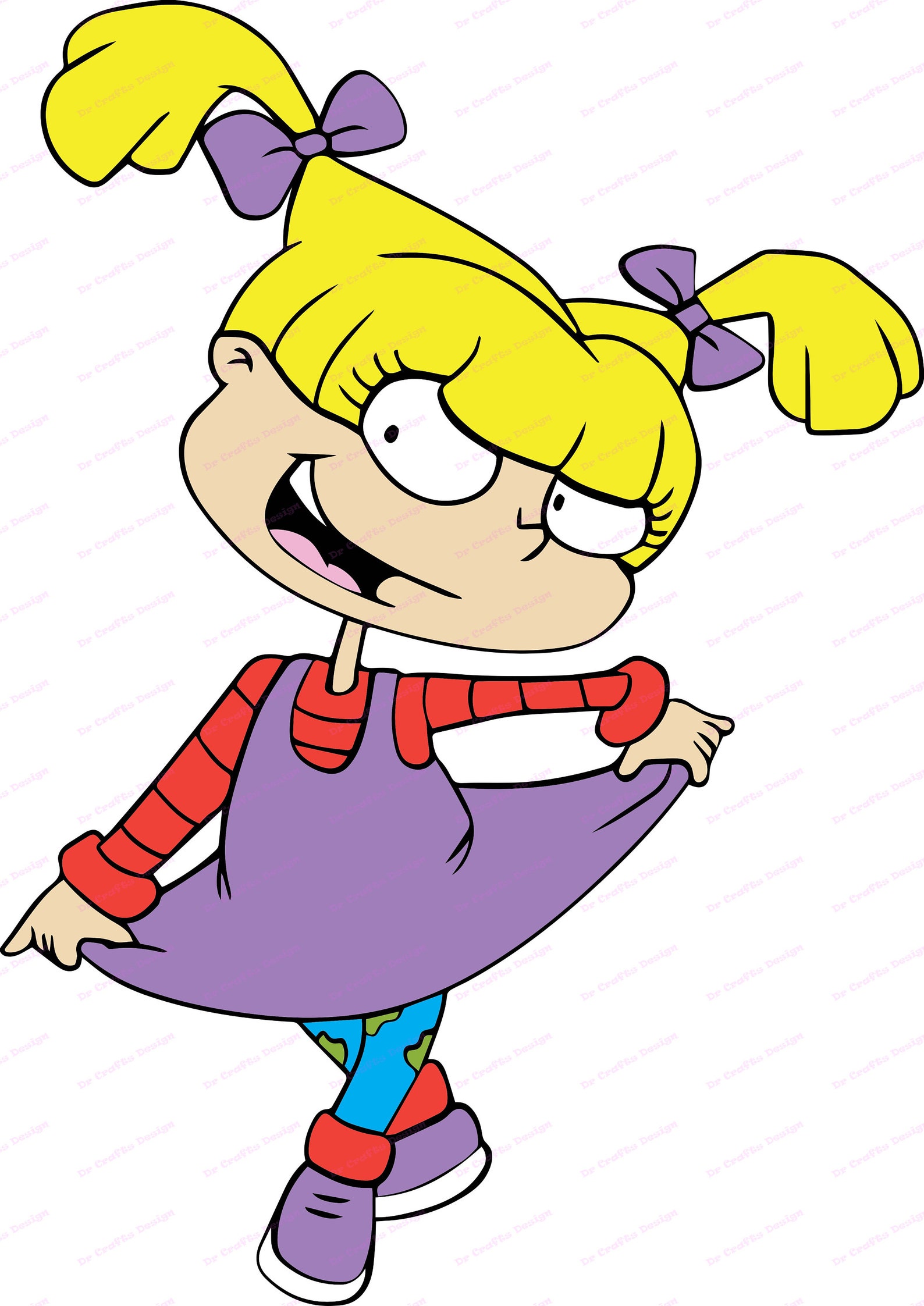 Angelica Pickles Rugrats Svg 4 Svg Dxf Cricut Silhouette Etsy Uk