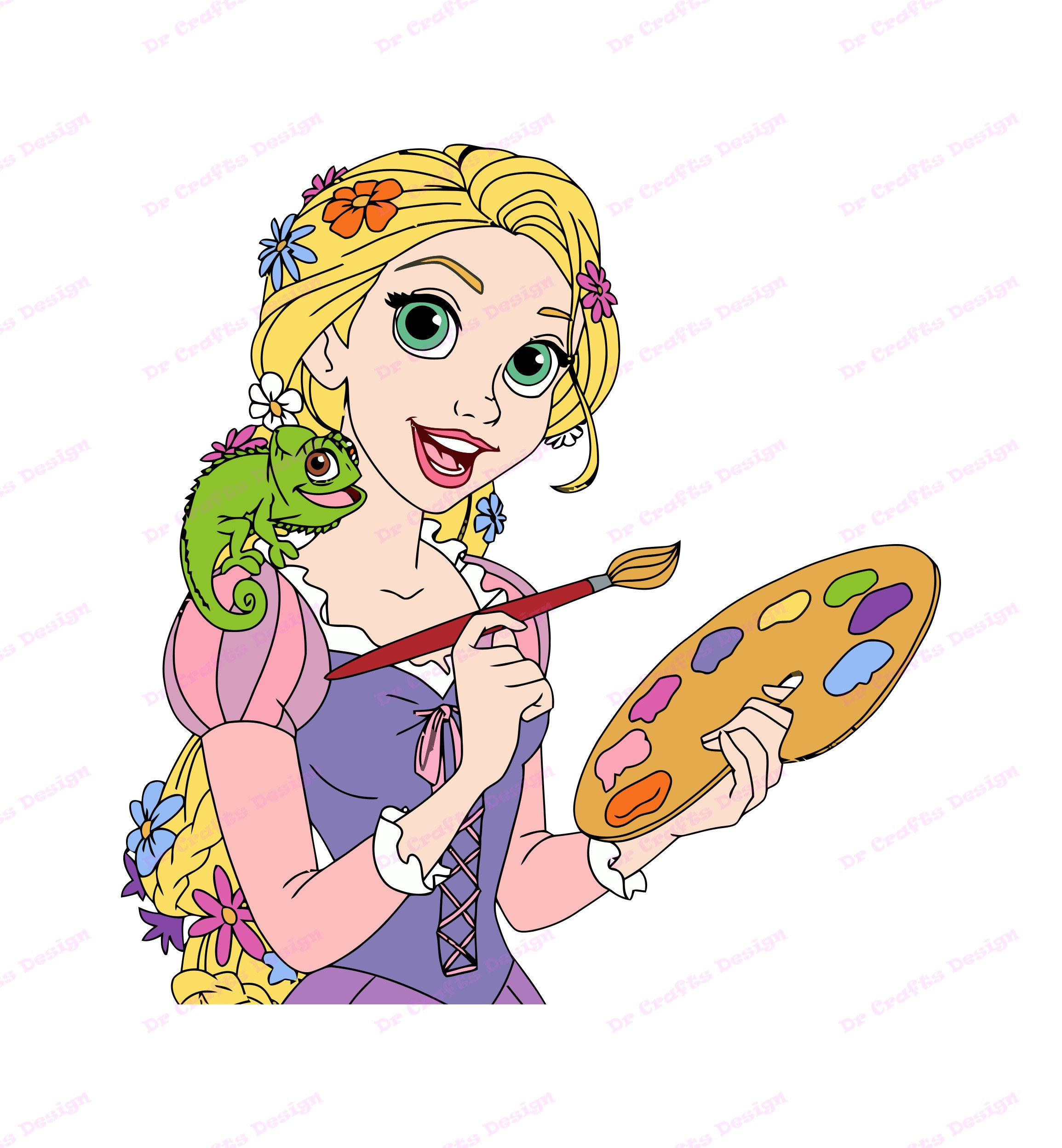 Free Free 186 Disney Rapunzel Svg SVG PNG EPS DXF File