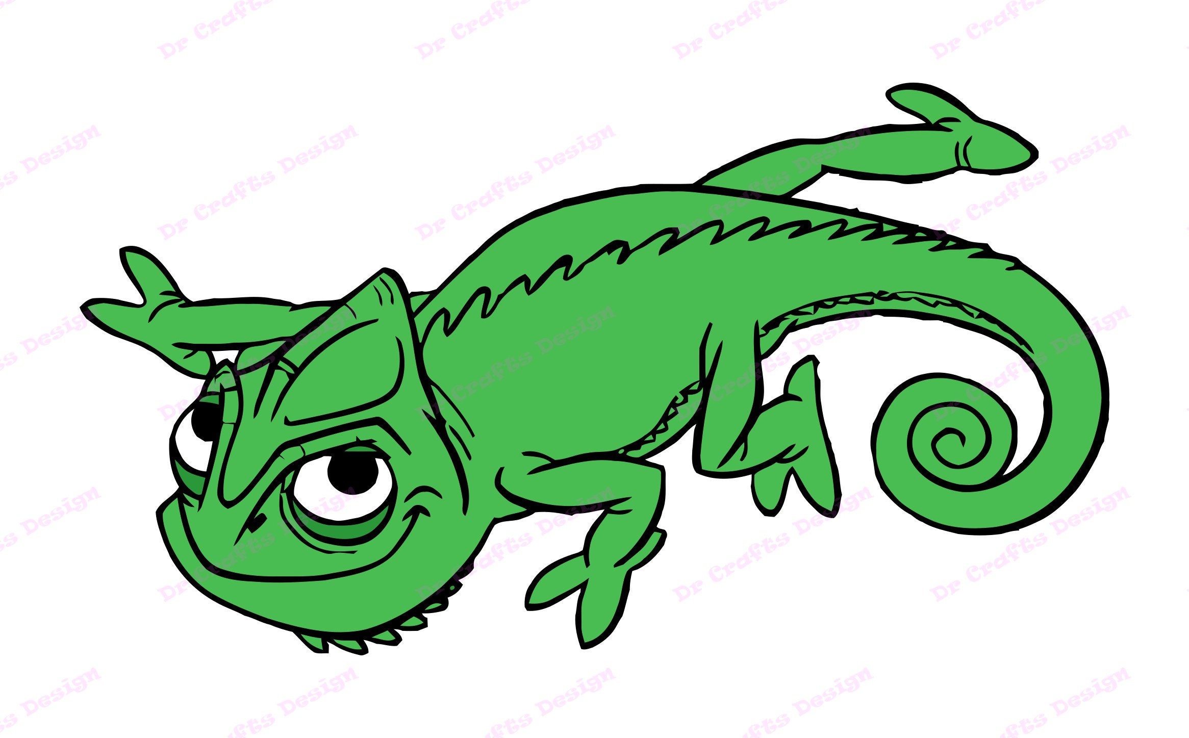 Pascal Tangled SVG 2 Svg Dxf Cricut Silhouette Cut File Etsy