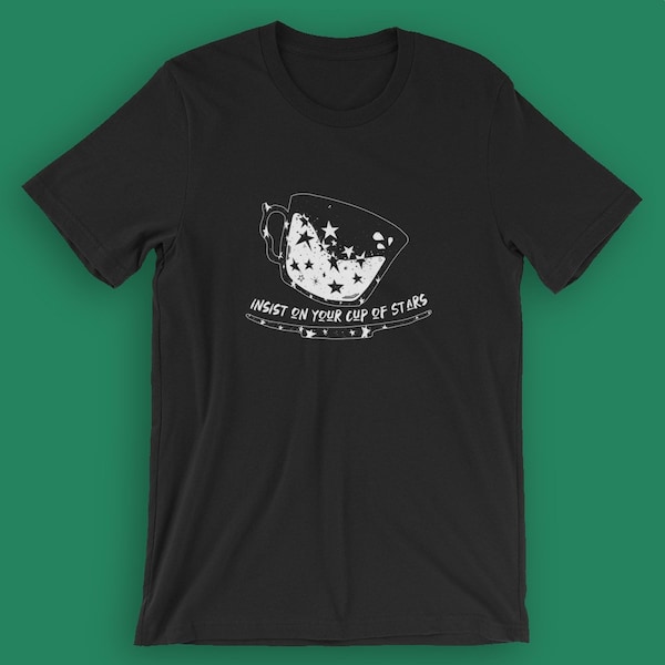 The Haunting of Hill House Inspired Stars Quote Unisex T-Shirt, Horror Cult Classic Fans Black (Gift Idea)