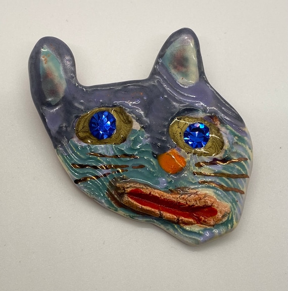 Wearable Art Pin by Edwin Shelton - image 1