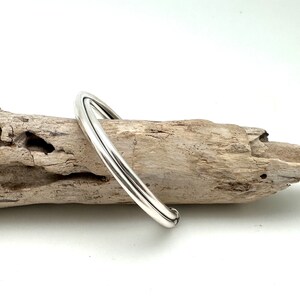 Modern Silver Cuff 7-8” / Twisted Cuff  / 925 Sterling Silver
