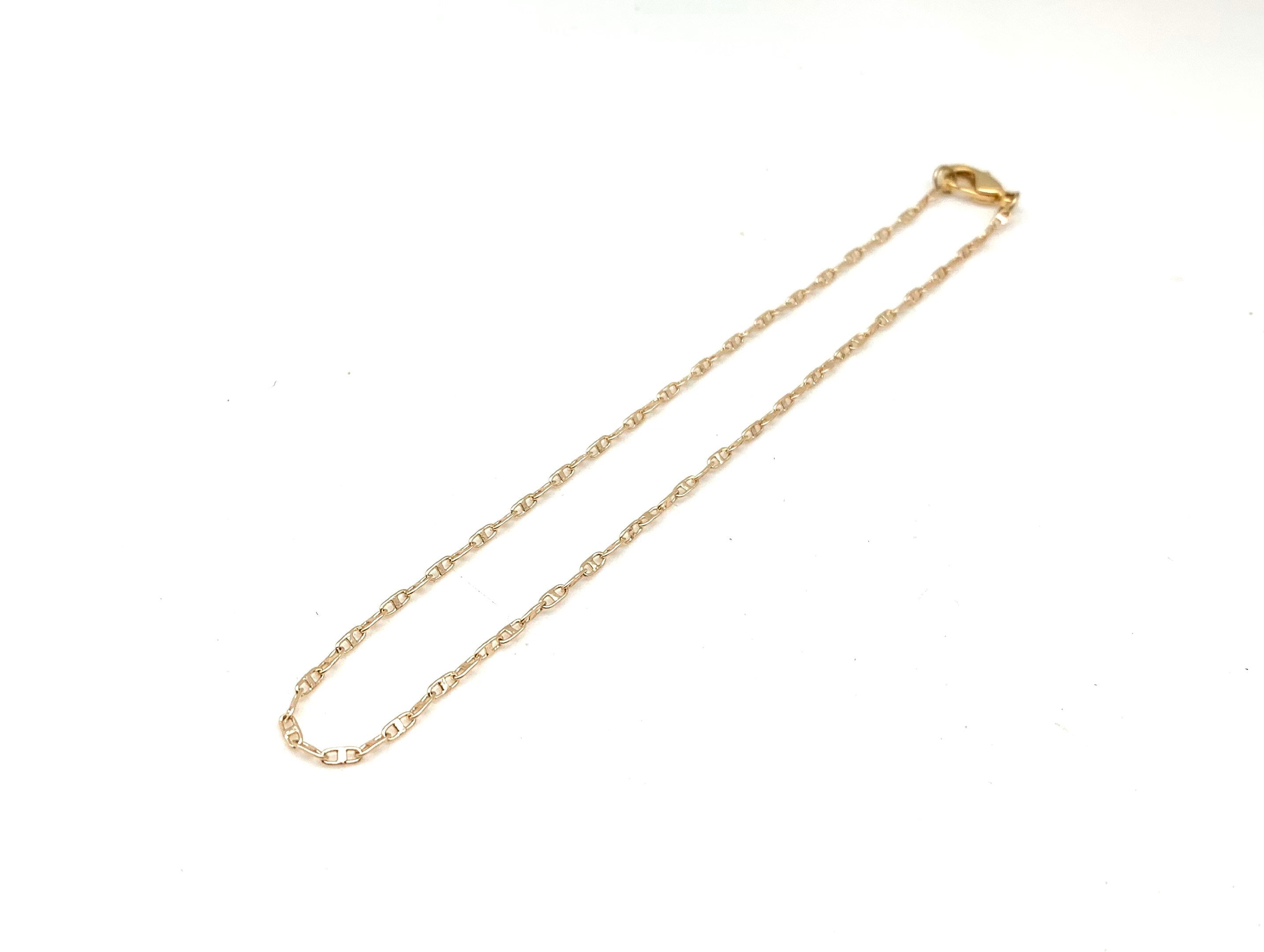 ゴールドスキニーアンクレットチェーン / ゴールドフィルアンクレット