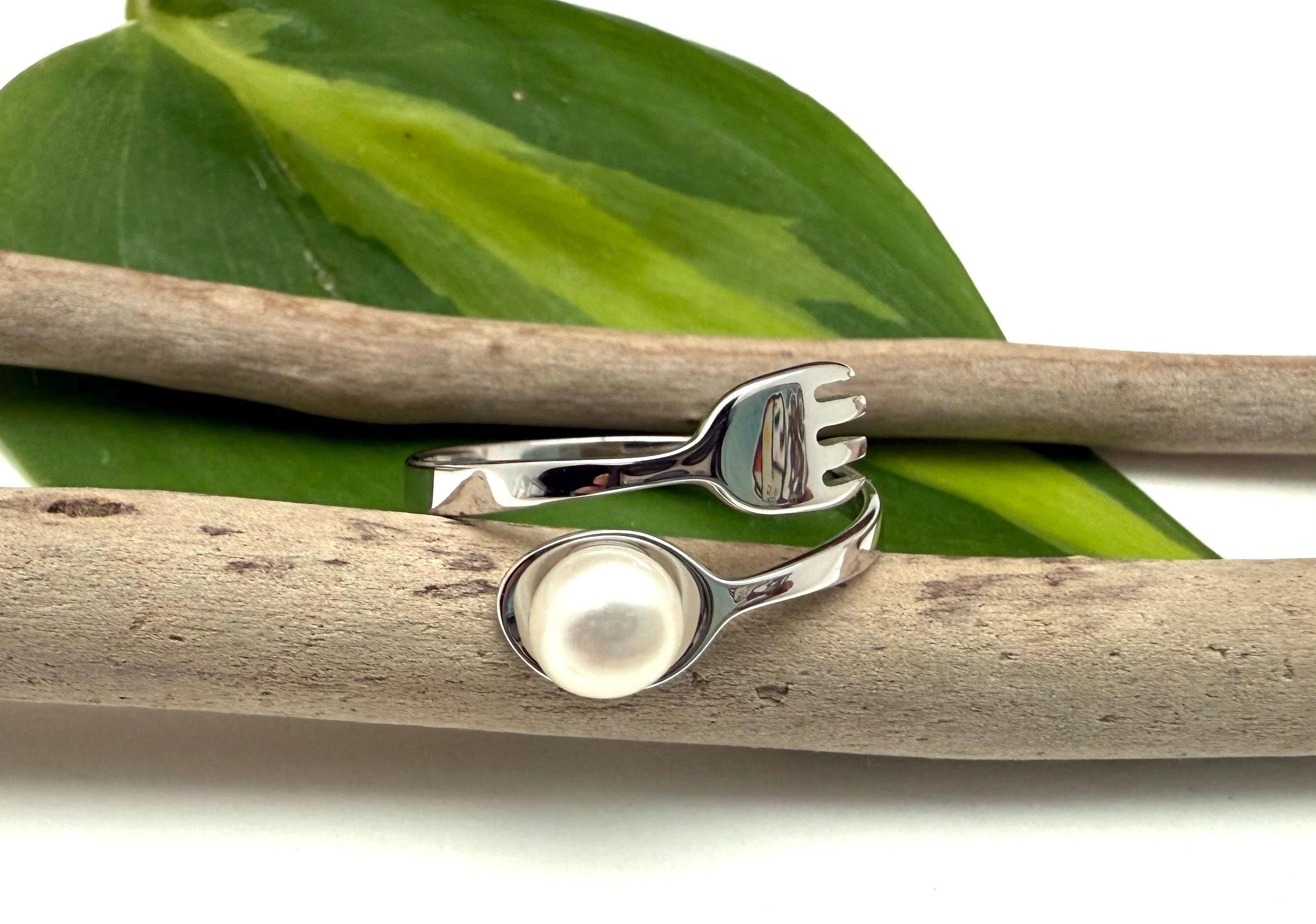 Spoon and fork ring - Etsy 日本