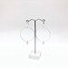 •PIKE HOOP• herkimer + silver earrings