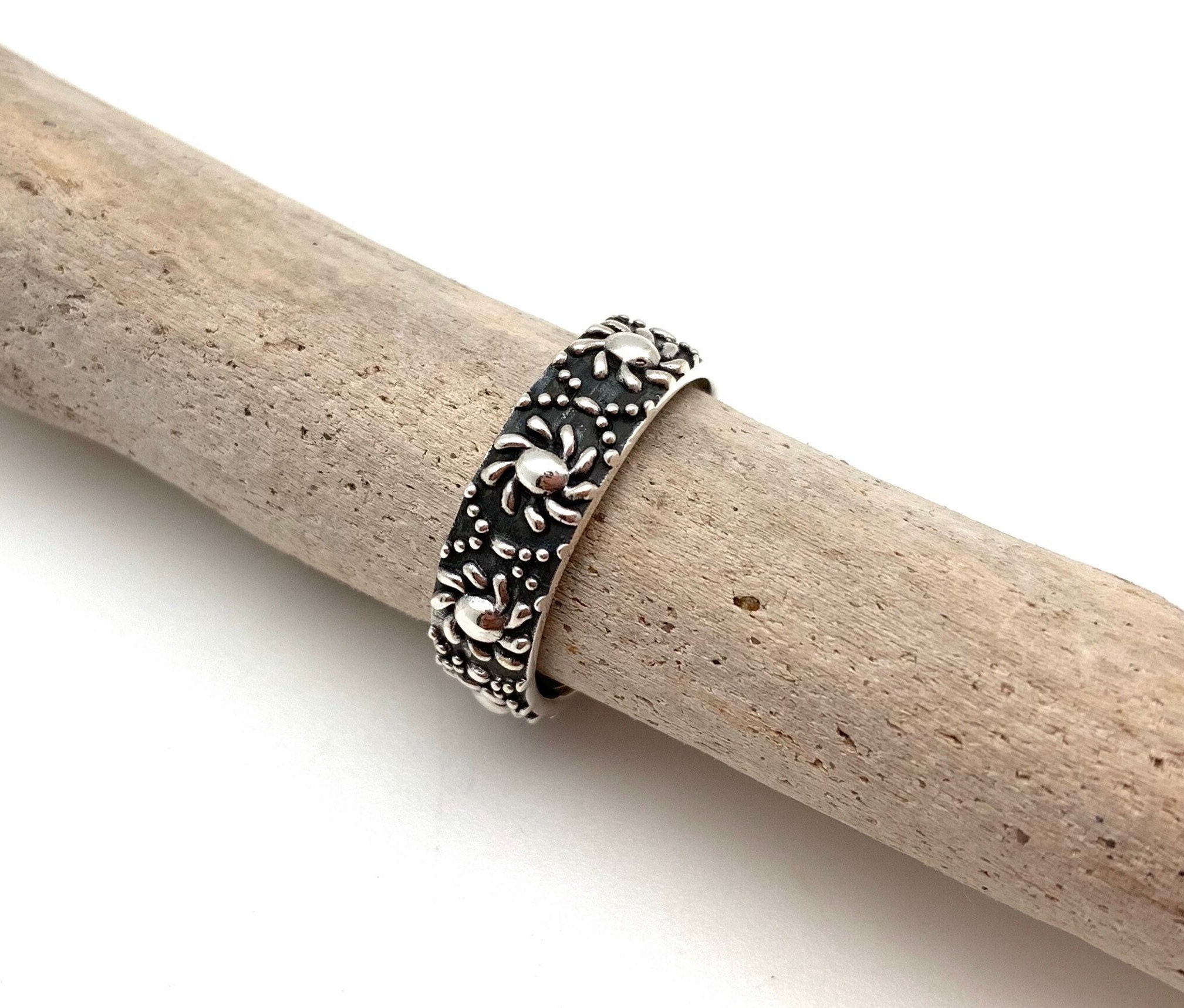 Bijoux Femme Bague American West Jewelry Sterling Silver Concha Design ...